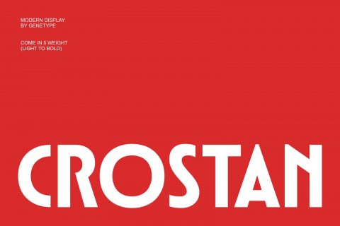 Crostan Modern Display Font