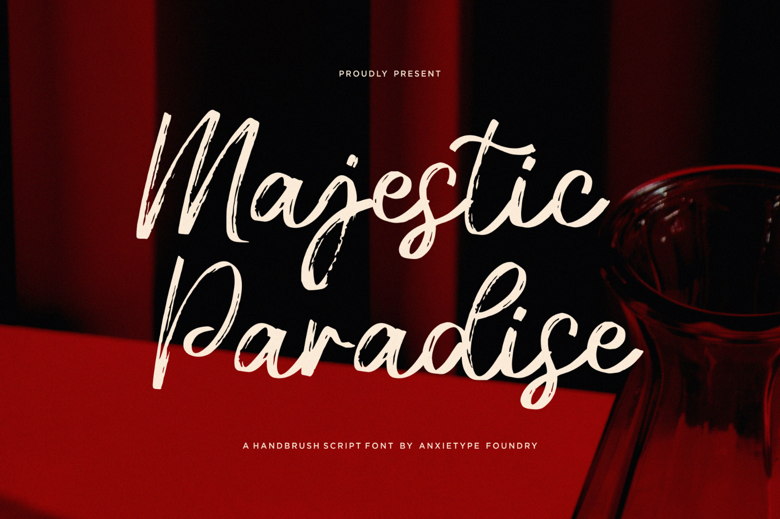 Majestic Paradise - Handbrush Font — image 1