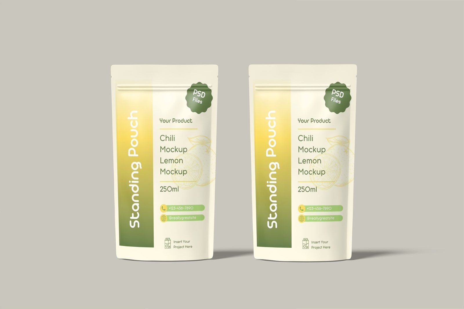 Standing Pouch Mockup — image 1