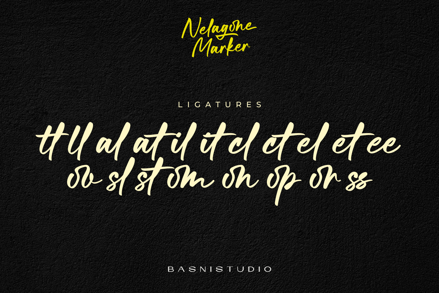 Nelagone Marker – Casual Marker Font — image 10