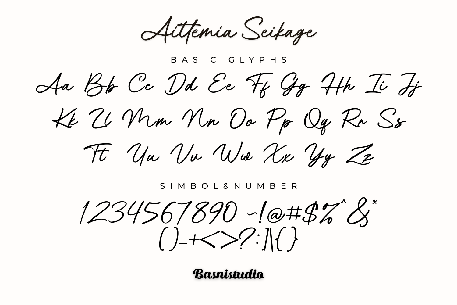Aittemia Seikage Handwriting font — image 10