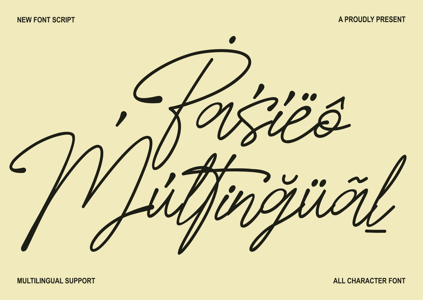 Pasieo - Font Script Handwritten Beauty — image 10