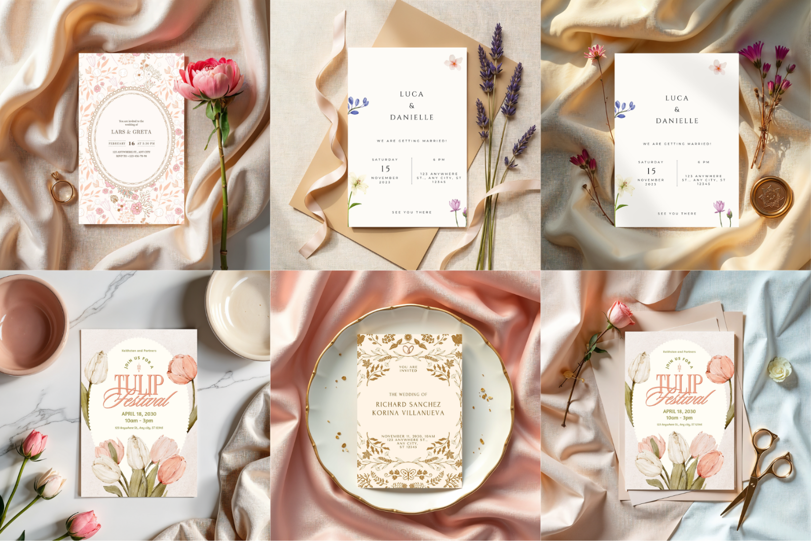 45 Invitation Card Mockups for Canva — image 9
