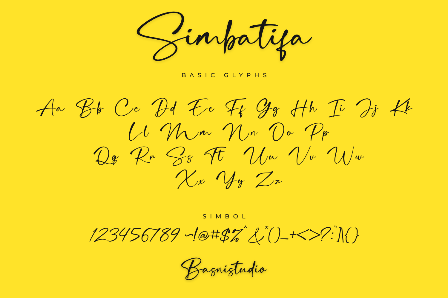 Simbatifa Handwiting Font — image 10