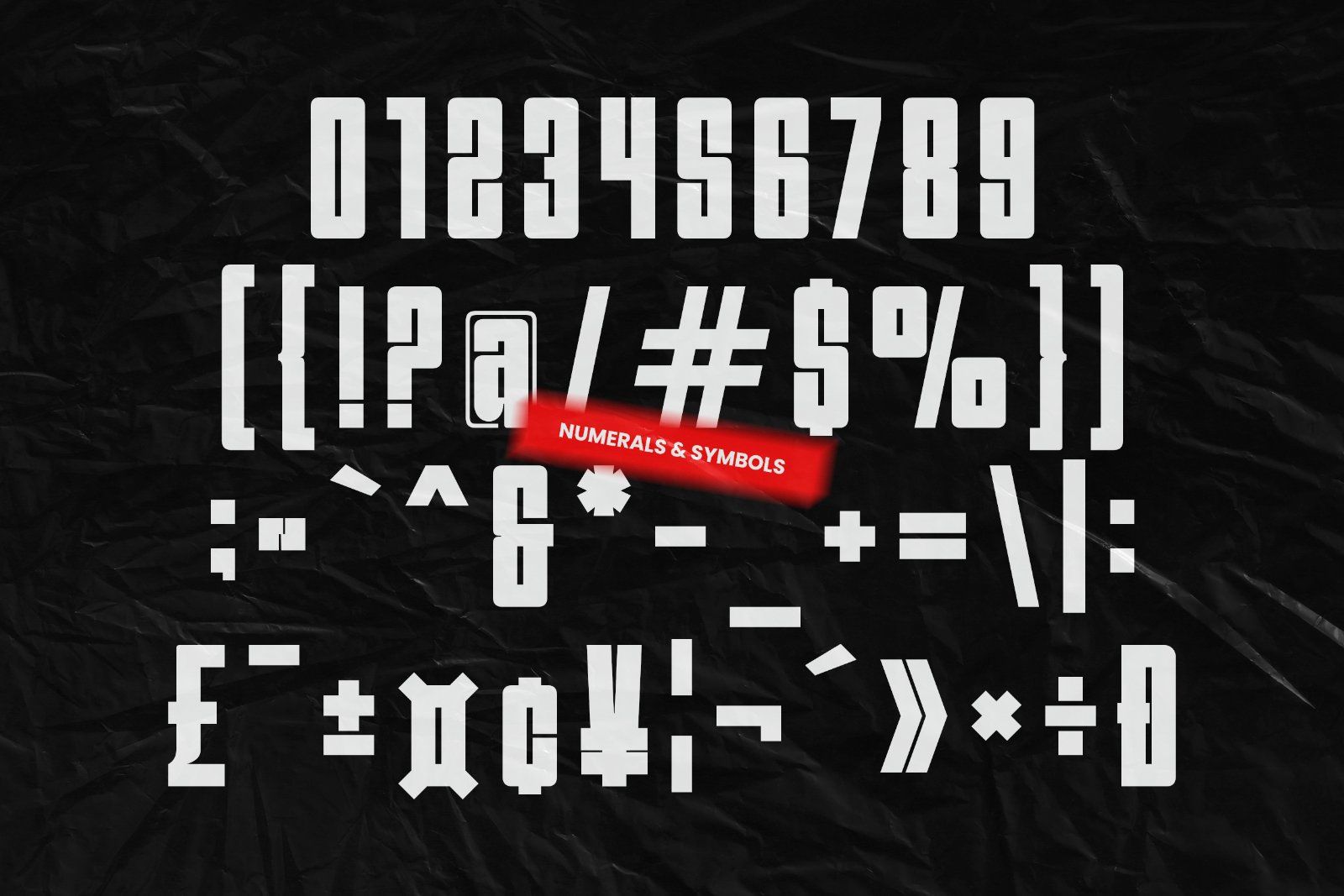 Mont Blanc - Condensed Sans Serif — image 10