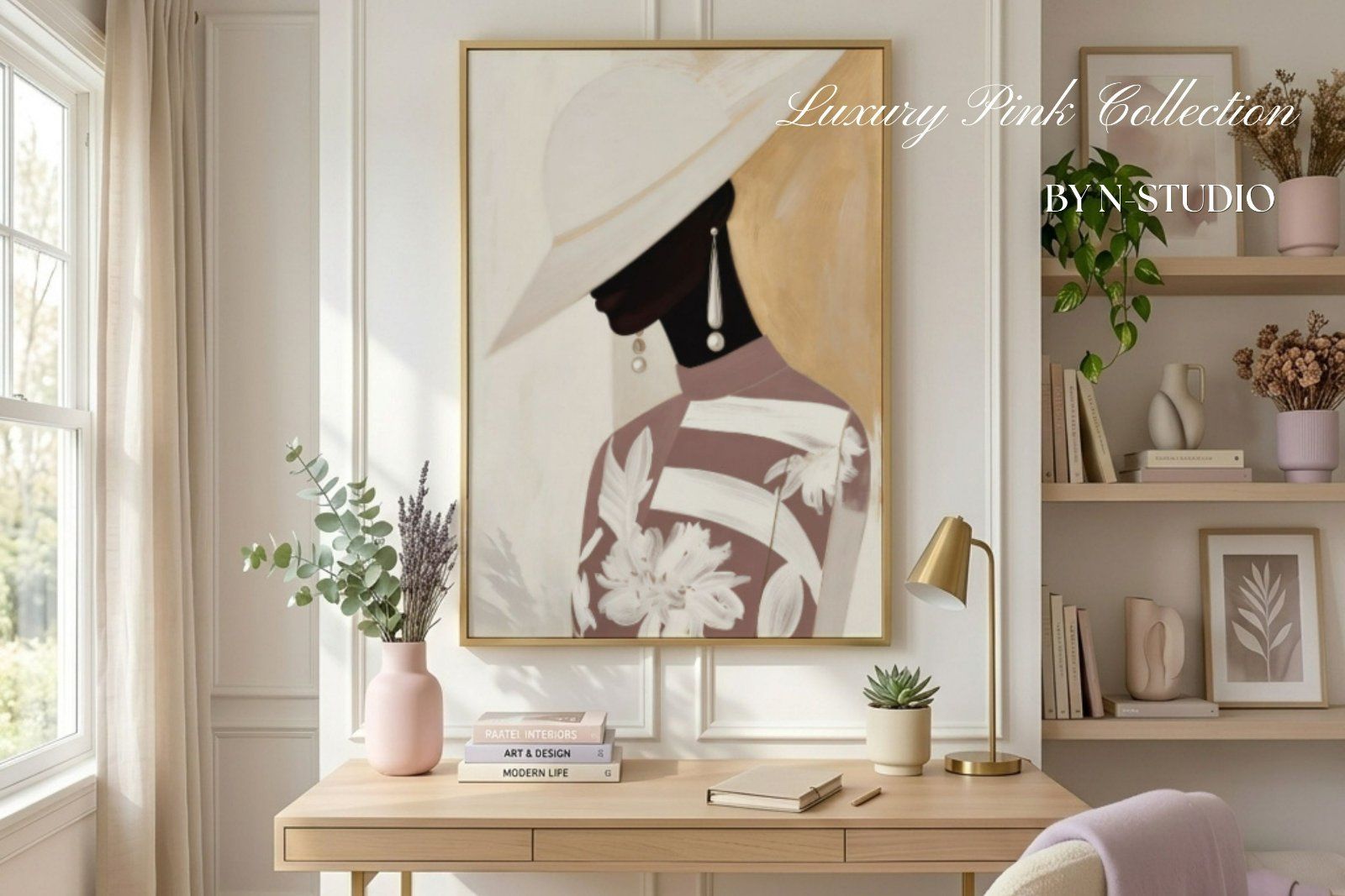 Luxury Pink Frame Mockup Bundle — image 8