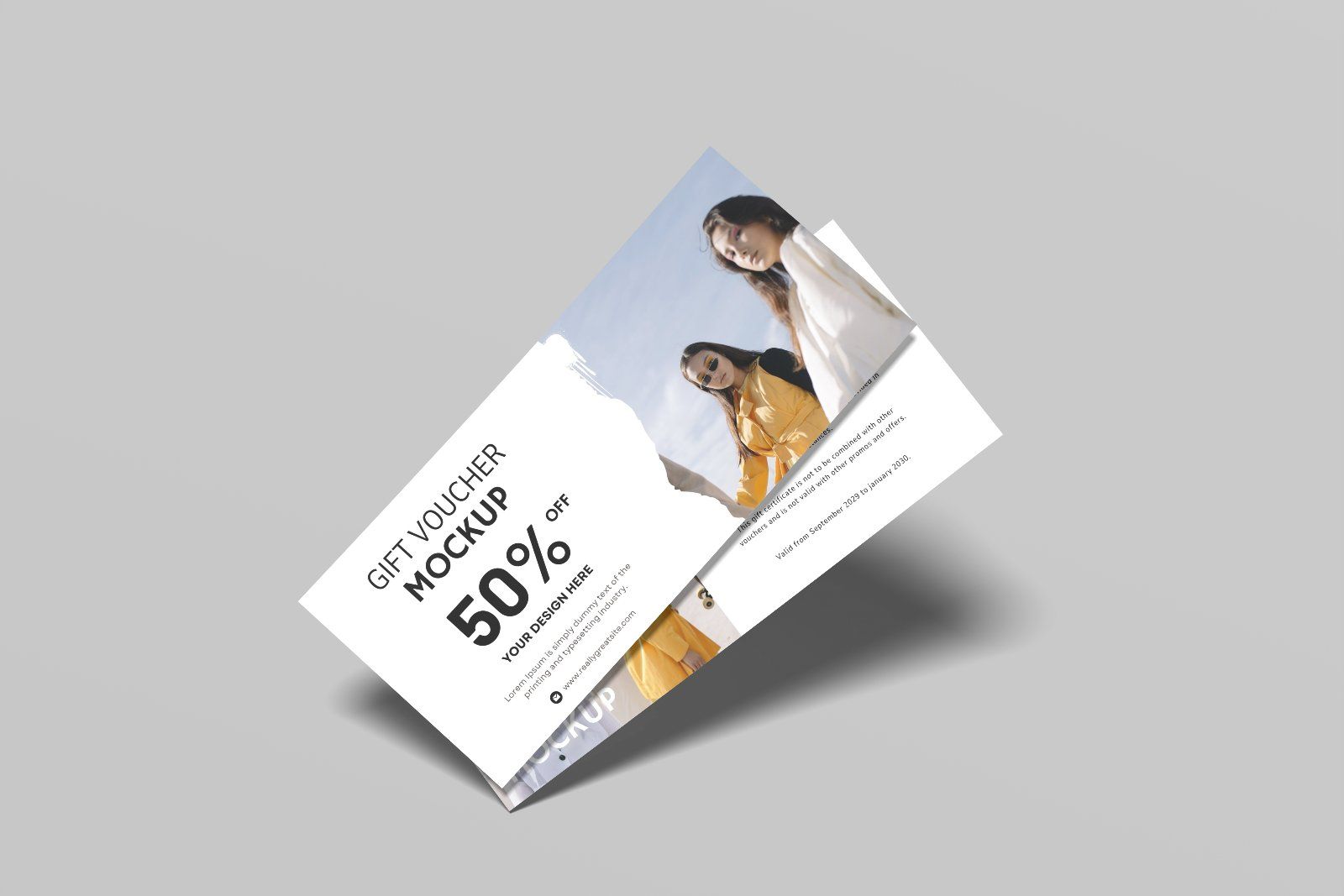 Gift Voucher Mockup — image 10