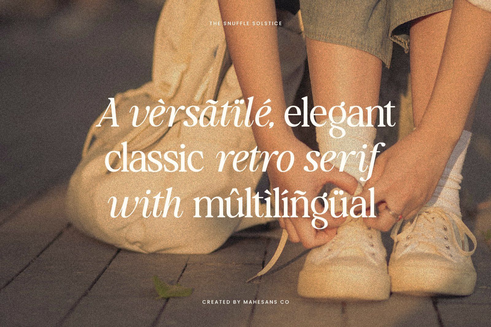 The Snuffle Solstice - Nostalgic Serif — image 10