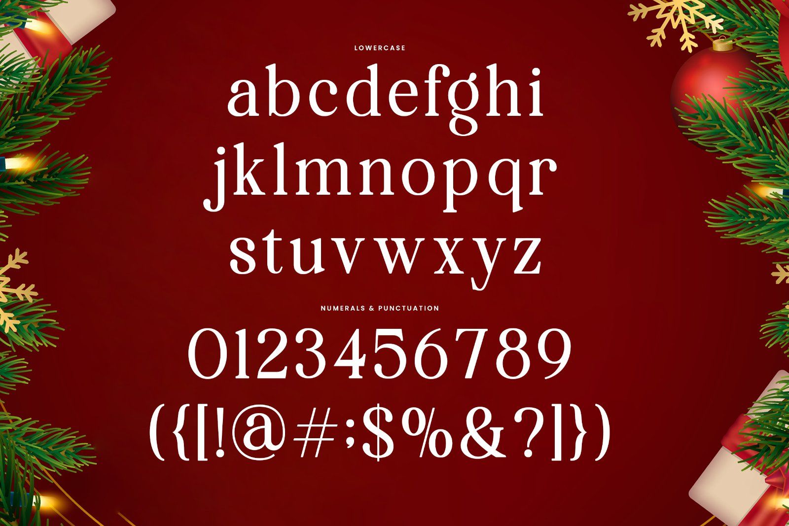 Christmas – Elegant Holiday Serif — image 10