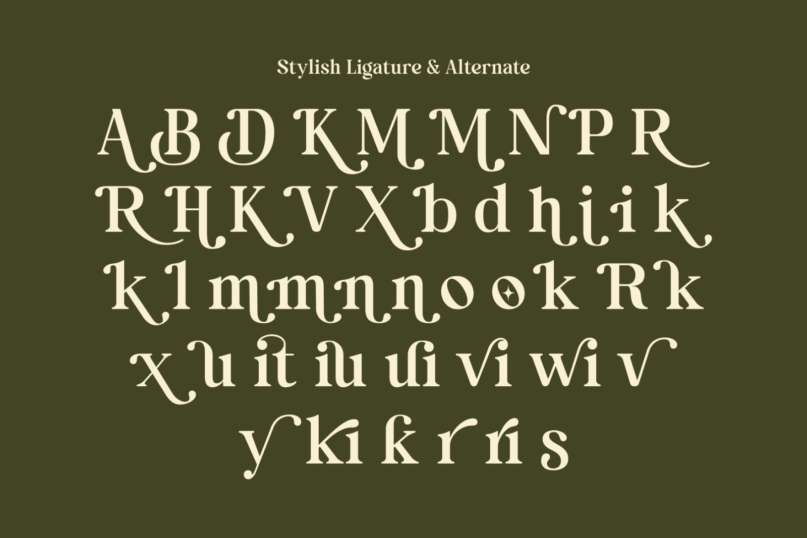 Reiternal - Decorative Serif Font — image 10