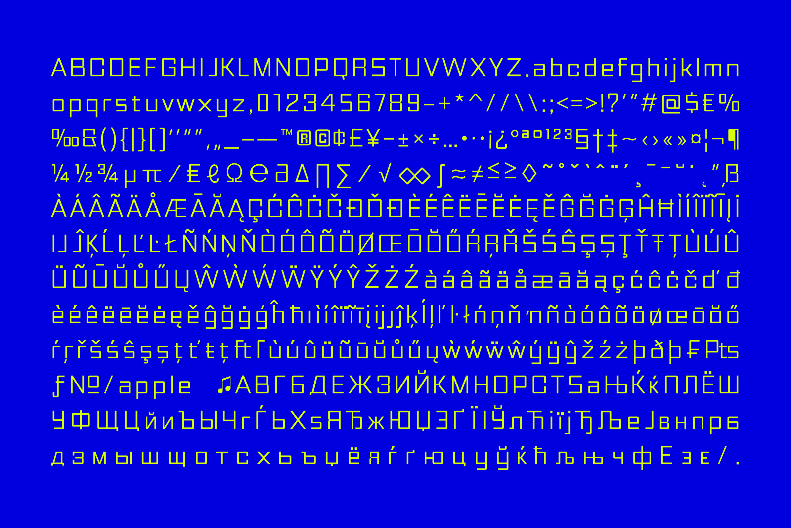 Synixon - Technology Font — image 10