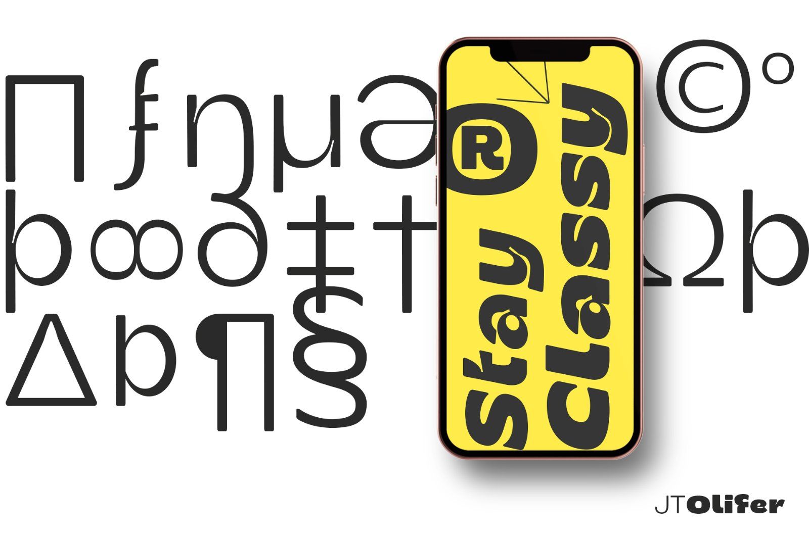 JT Olifer | 40 Font Family — image 10