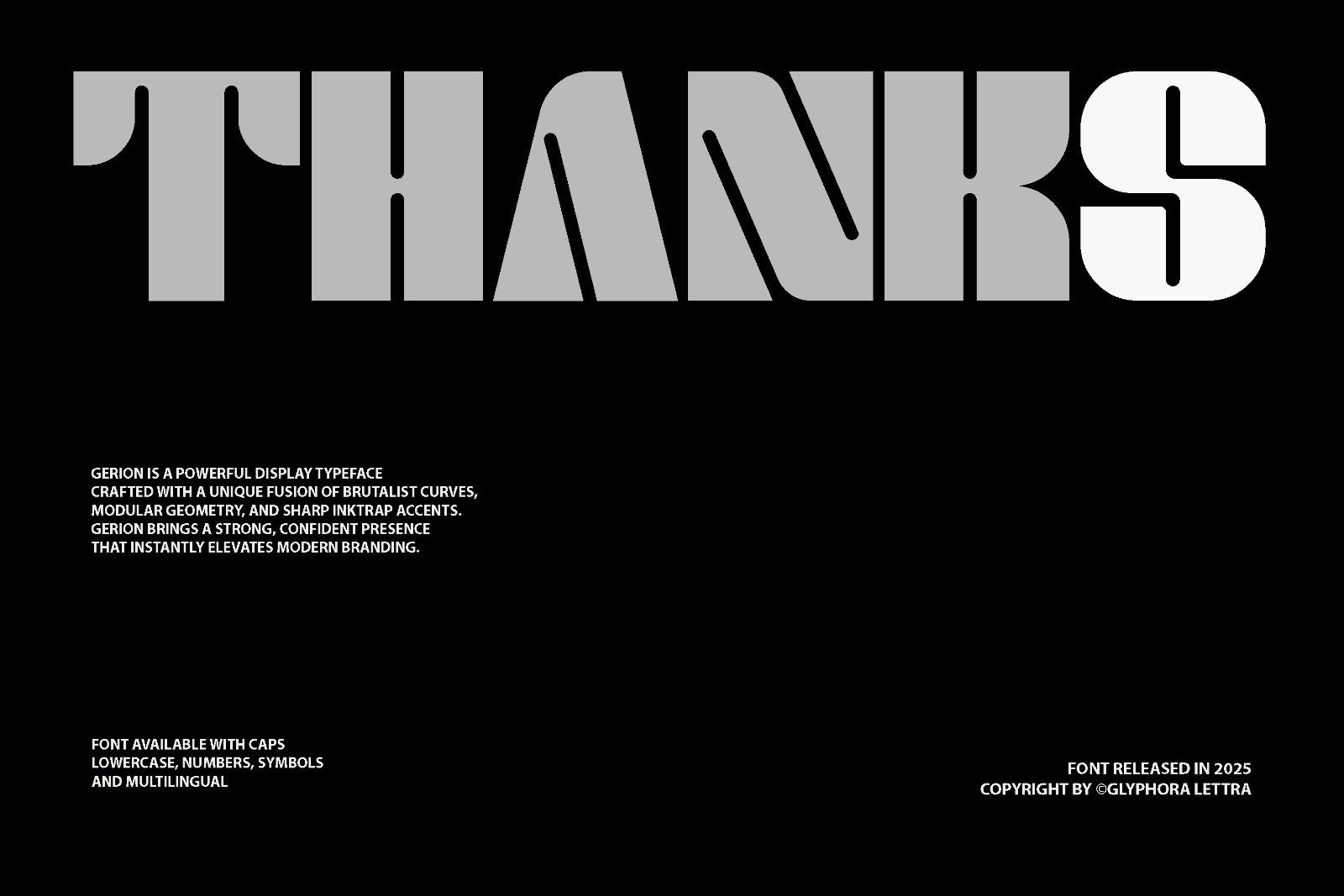 Gerixo - Bold Display Sans Serif — image 7