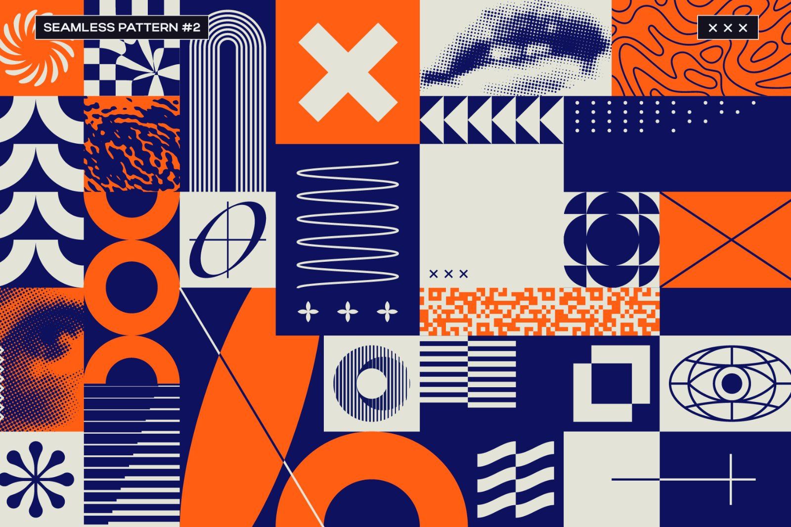 Brutalist Blocks Vector Pack — image 11