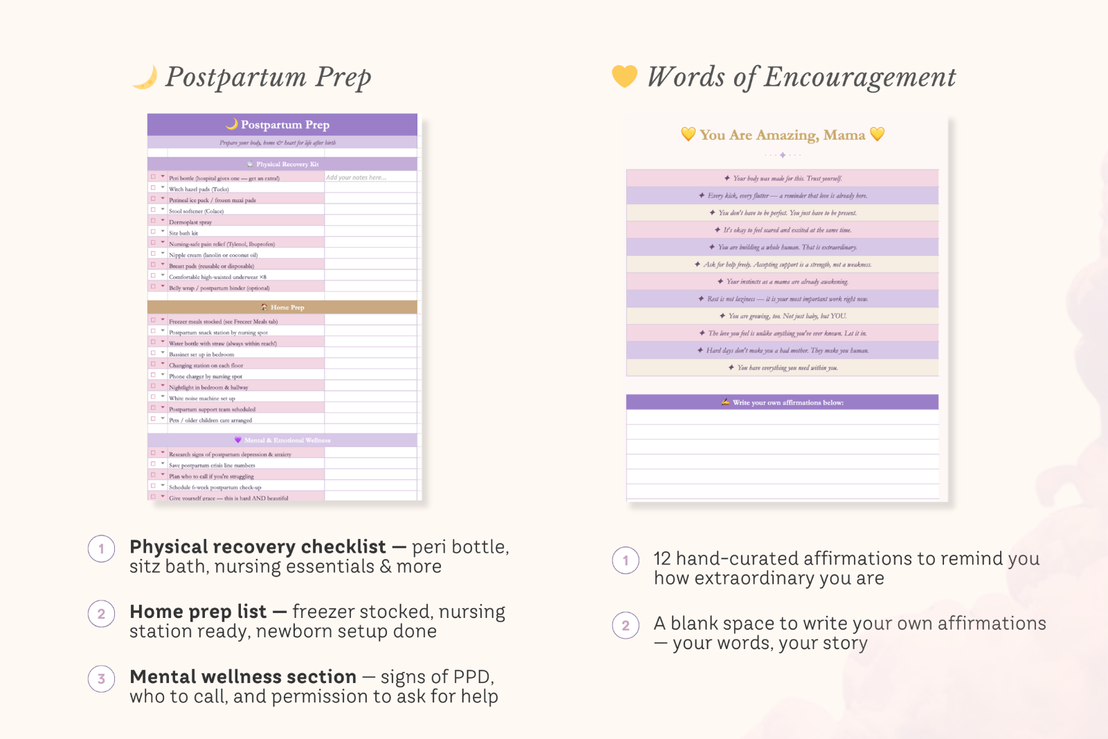 Pregnancy Planner Excel Spreadsheet — image 10