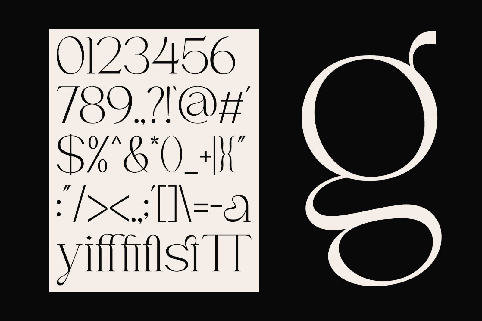 Chairo | Modern Serif Typeface — image 10