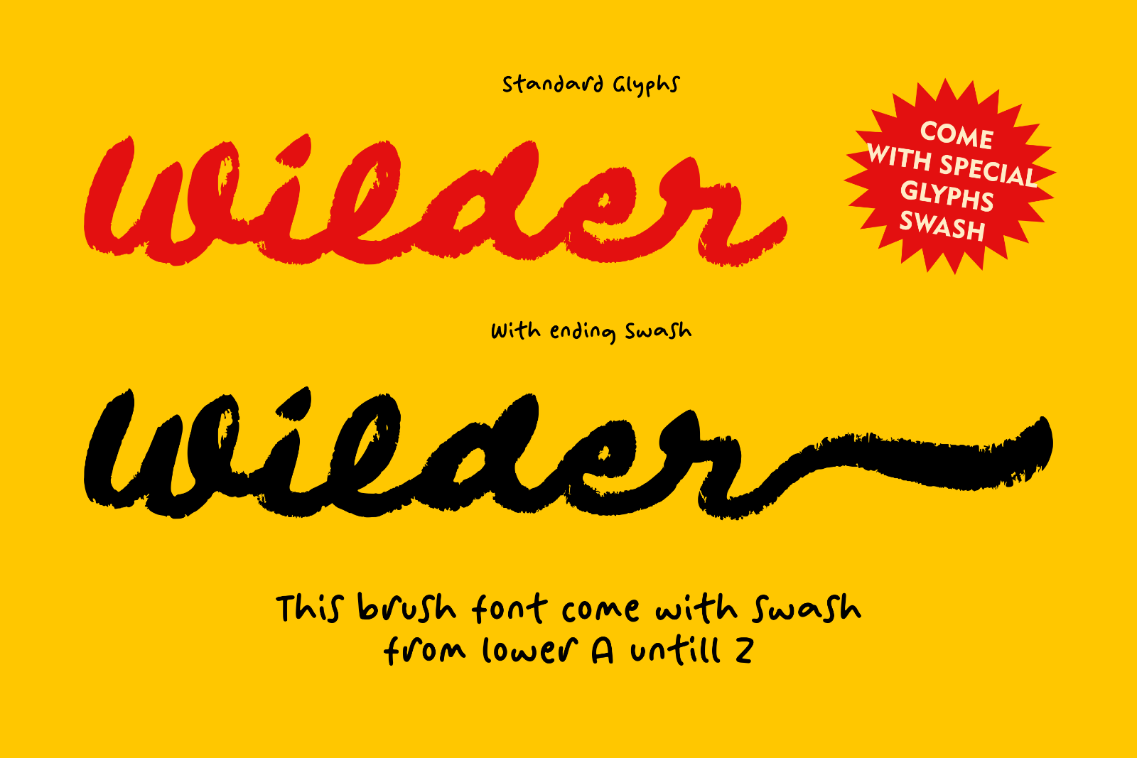 Richie Billion - Brush Font — image 5