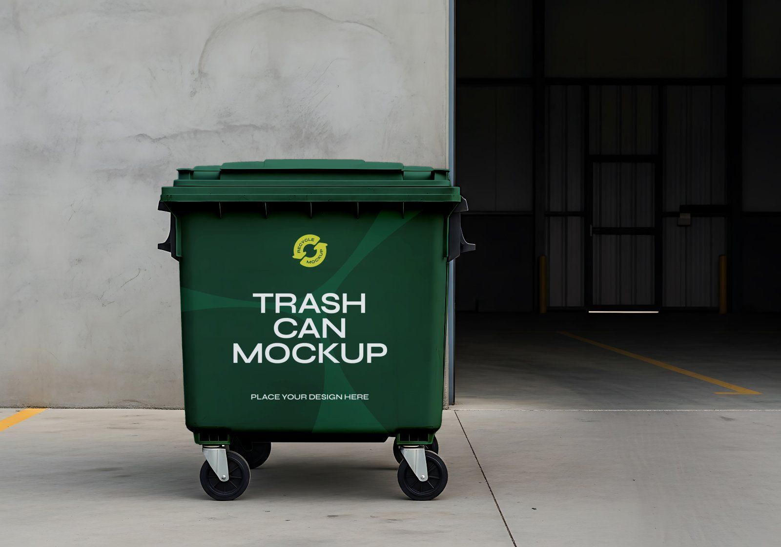 Premium Environmental Branding 15 PSD Mockups for Waste & Recycling Services — image 13