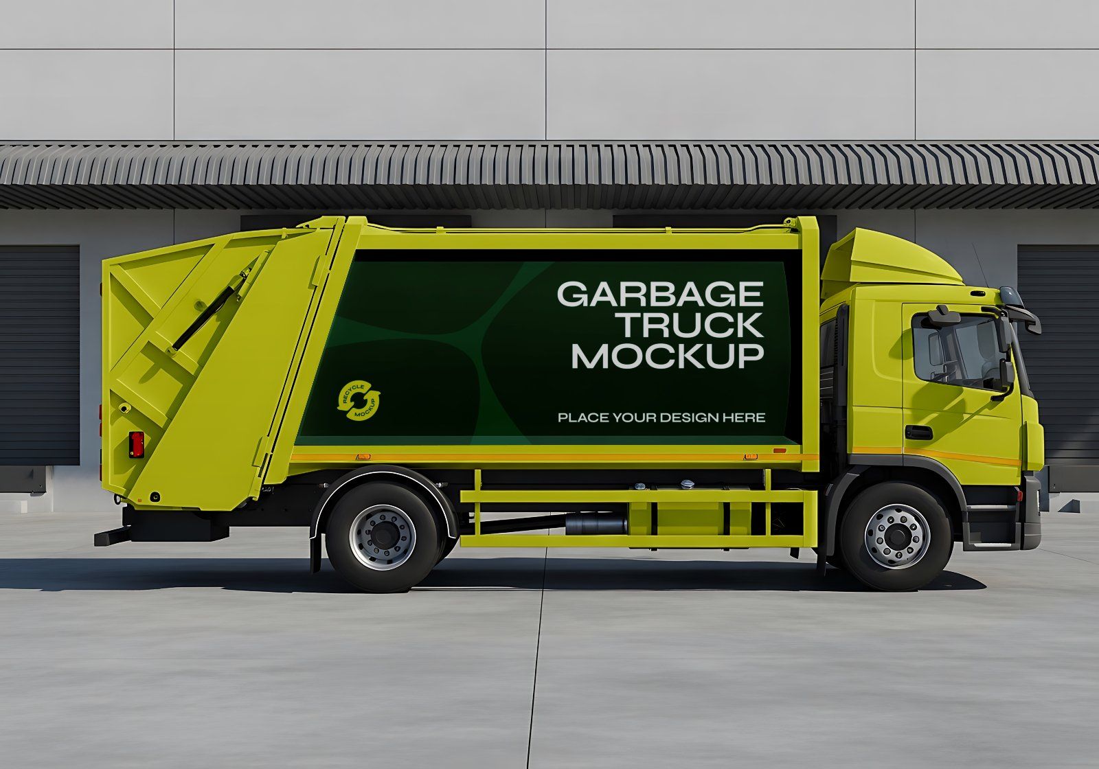 Premium Environmental Branding 15 PSD Mockups for Waste & Recycling Services — image 12