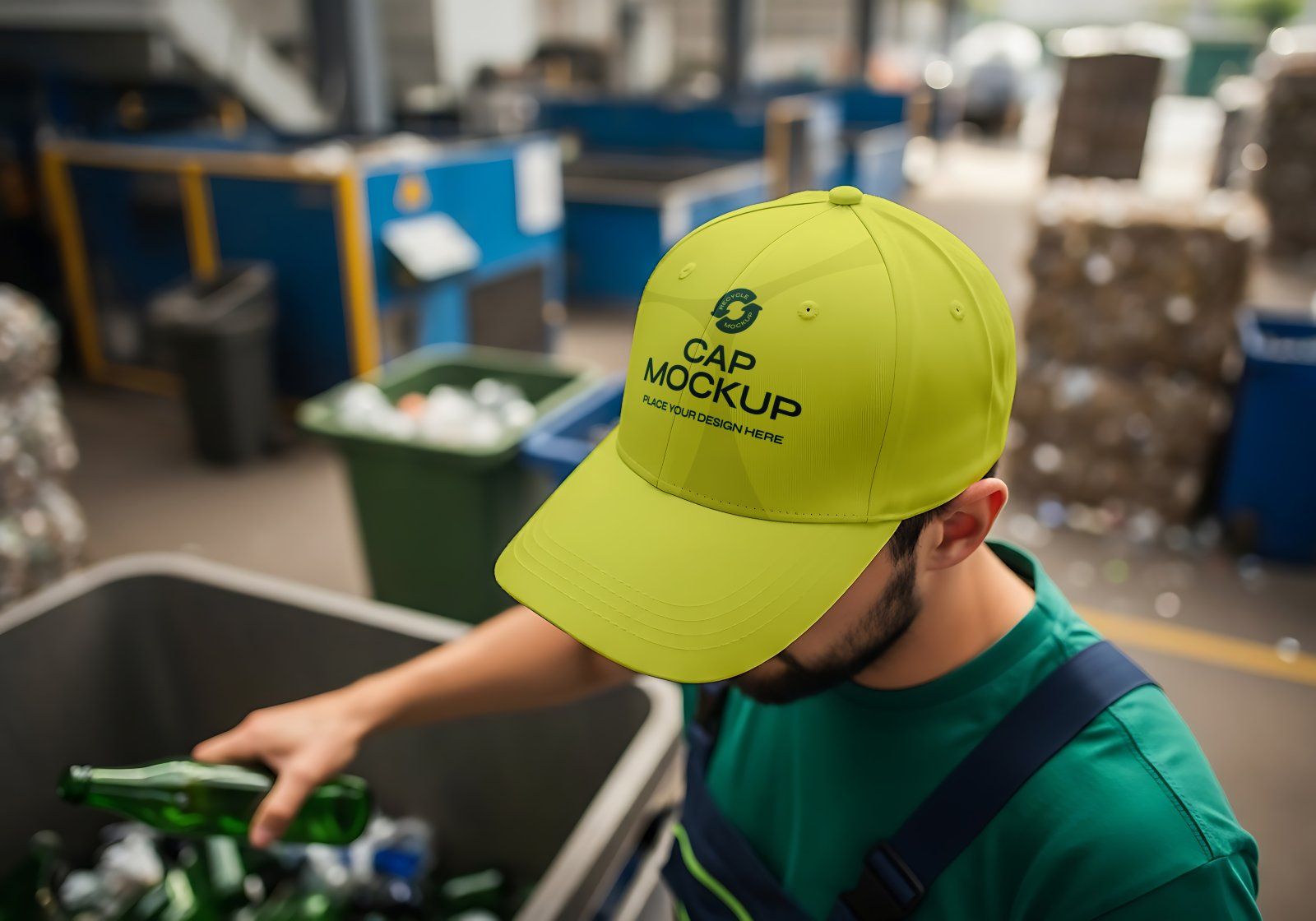 Premium Environmental Branding 15 PSD Mockups for Waste & Recycling Services — image 7