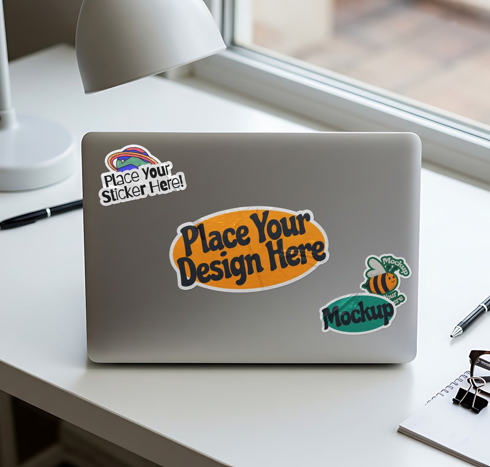 20 Premium Sticker Mockup Collection — image 14