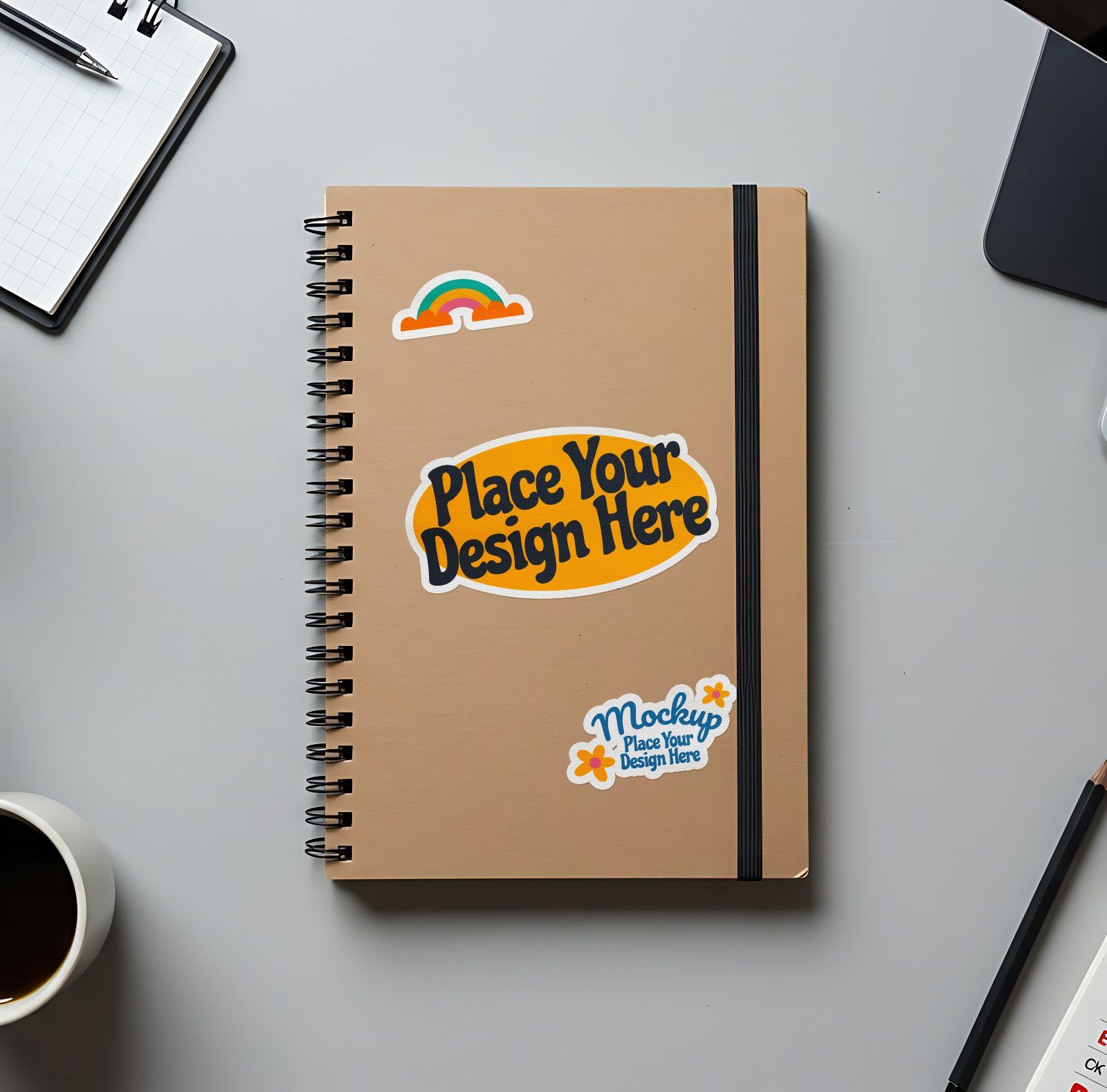 20 Premium Sticker Mockup Collection — image 9