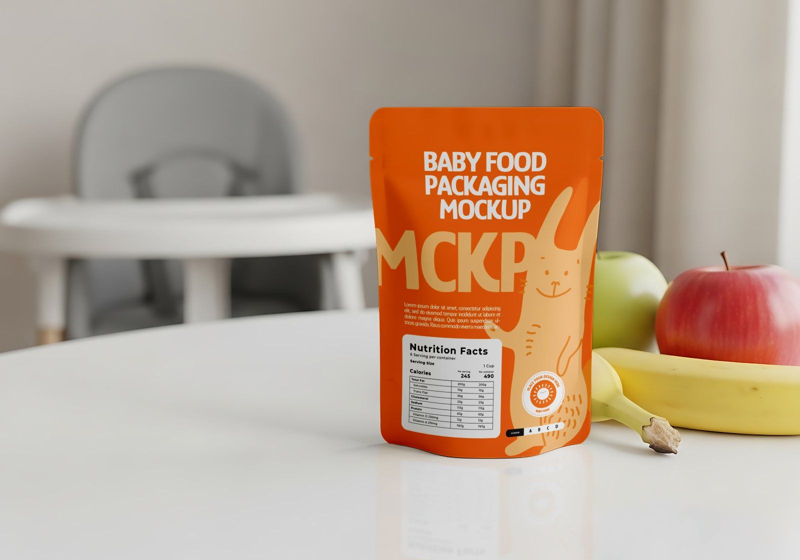 15 Premium Baby Food Packaging PSD Mockup Bundle For Branding — image 11
