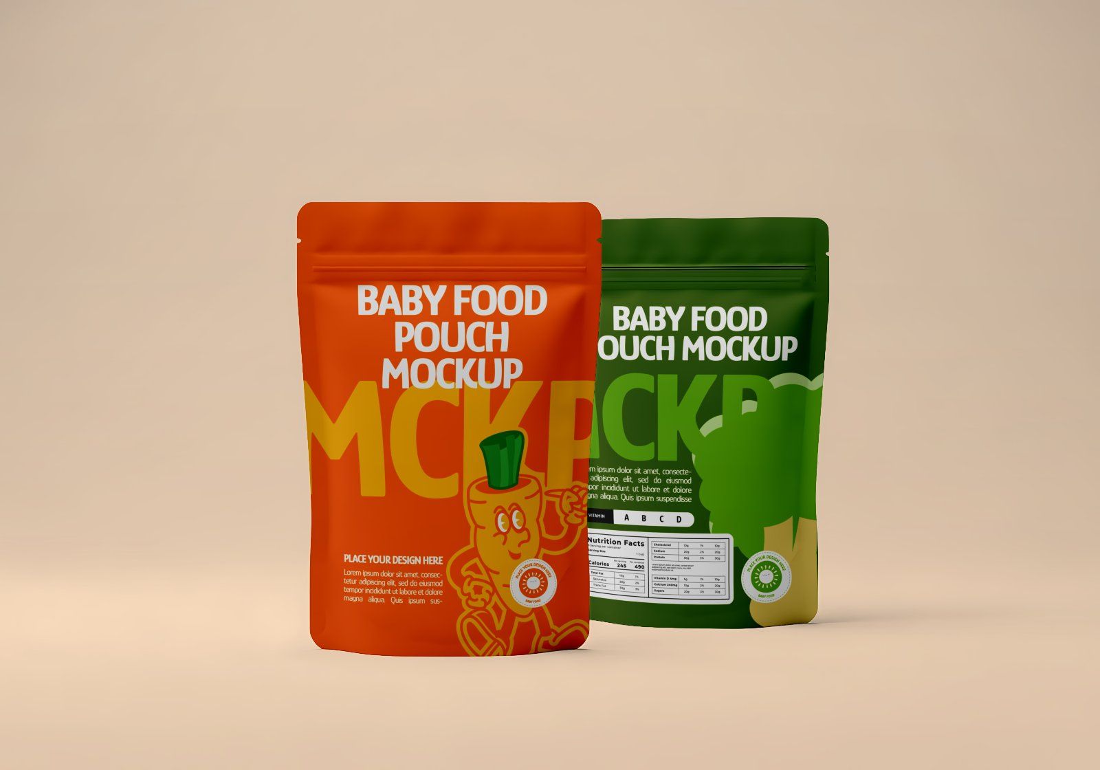 15 Premium Baby Food Packaging PSD Mockup Bundle For Branding — image 6