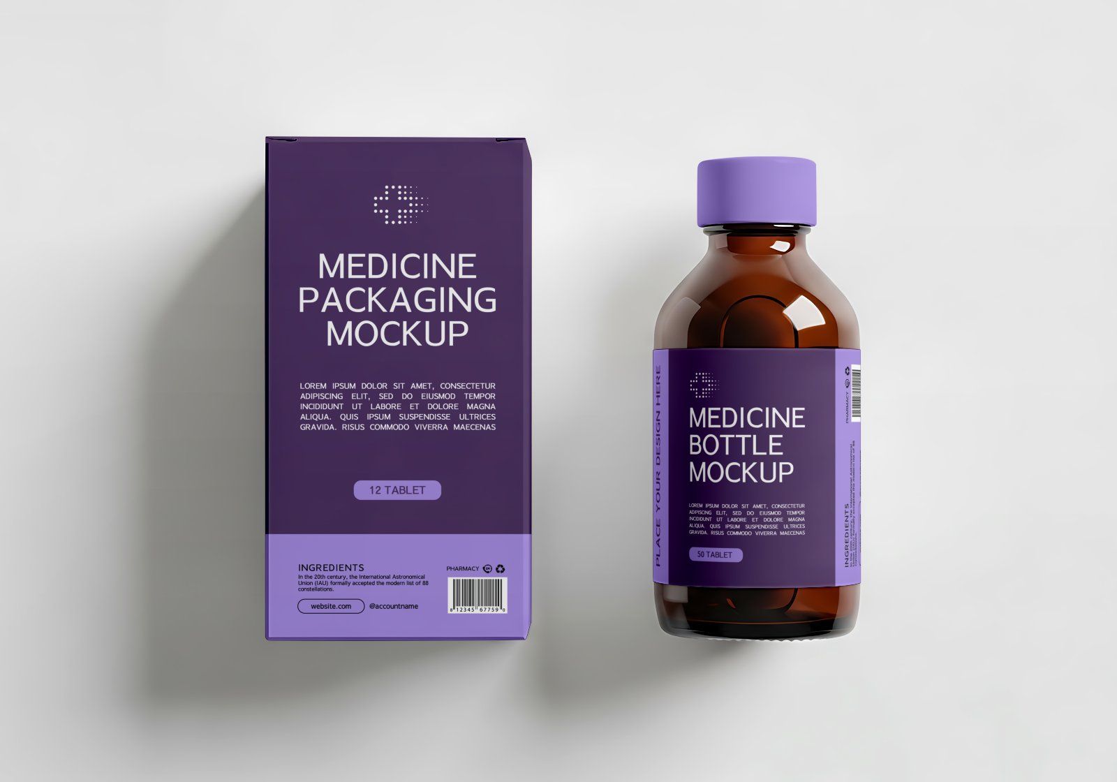 Pharmacy Branding Mockup Bundle Vol. 2 – Medical & Healthcare PSD Mockups — image 10