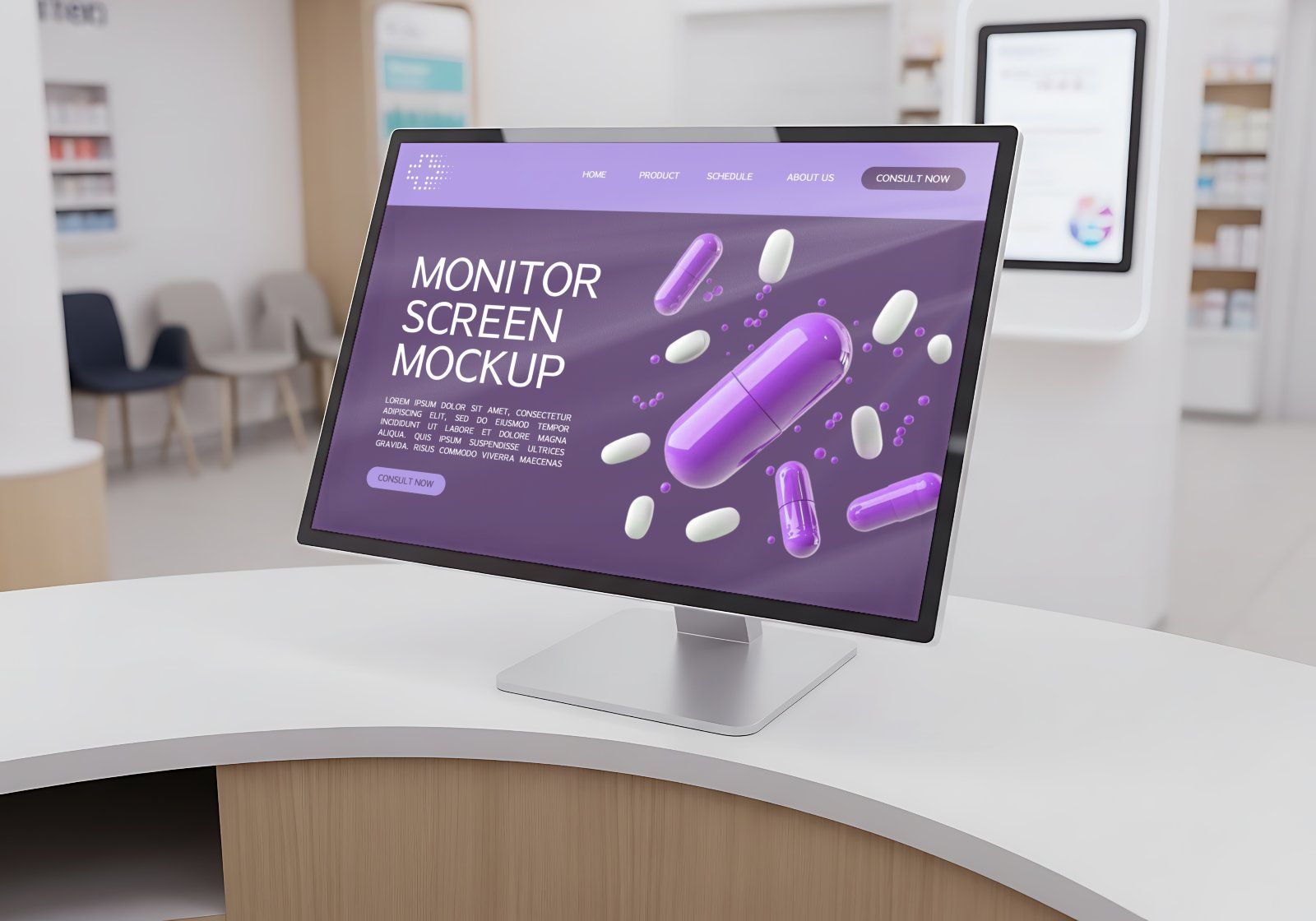 Pharmacy Branding Mockup Bundle Vol. 2 – Medical & Healthcare PSD Mockups — image 7