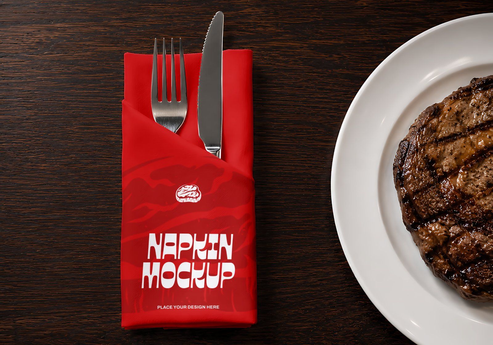 Premium Steakhouse Restaurant Branding Mockup Bundle – 15 Luxury PSD Scenes for Steak House, Bistro — image 18