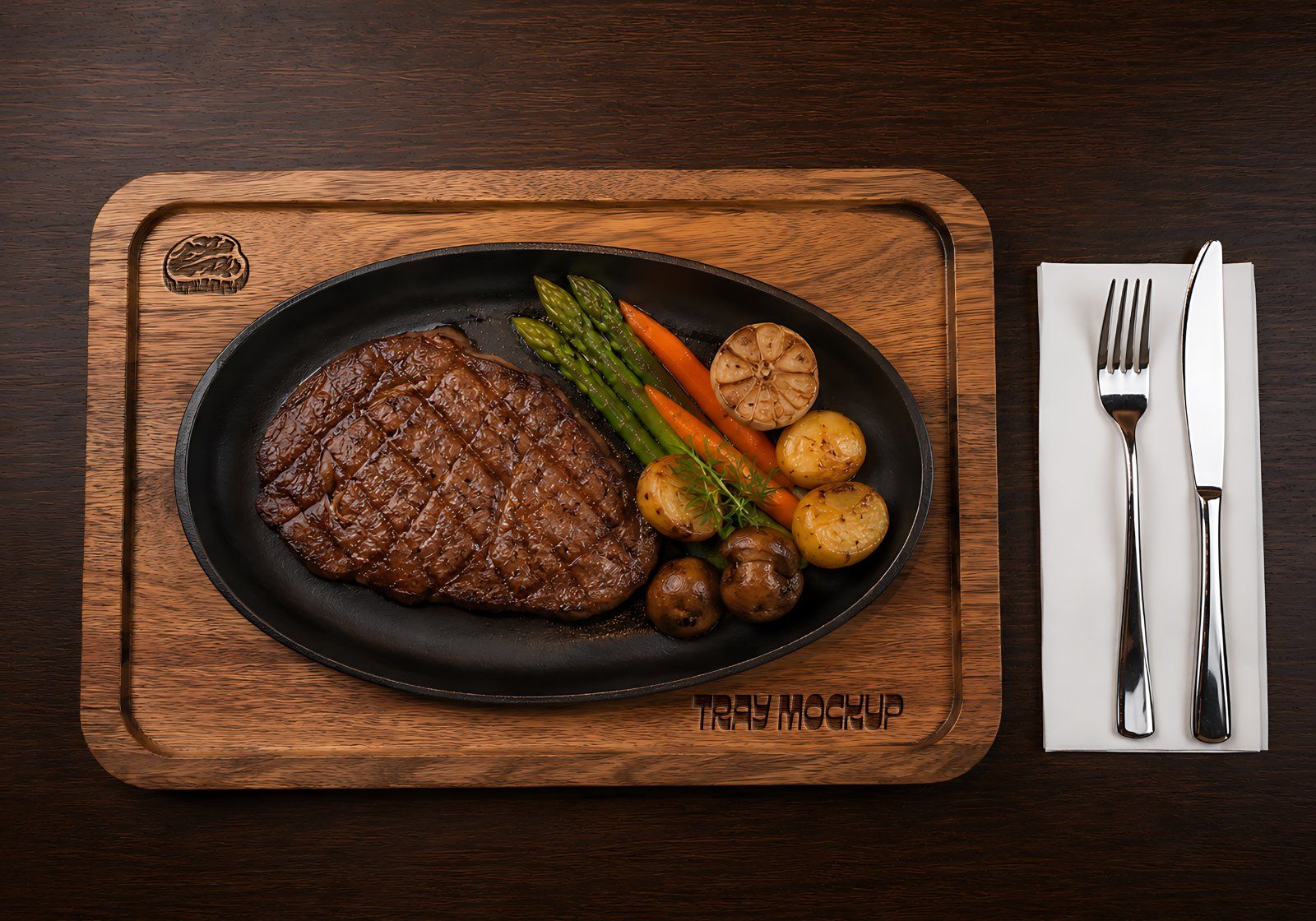 Premium Steakhouse Restaurant Branding Mockup Bundle – 15 Luxury PSD Scenes for Steak House, Bistro — image 12