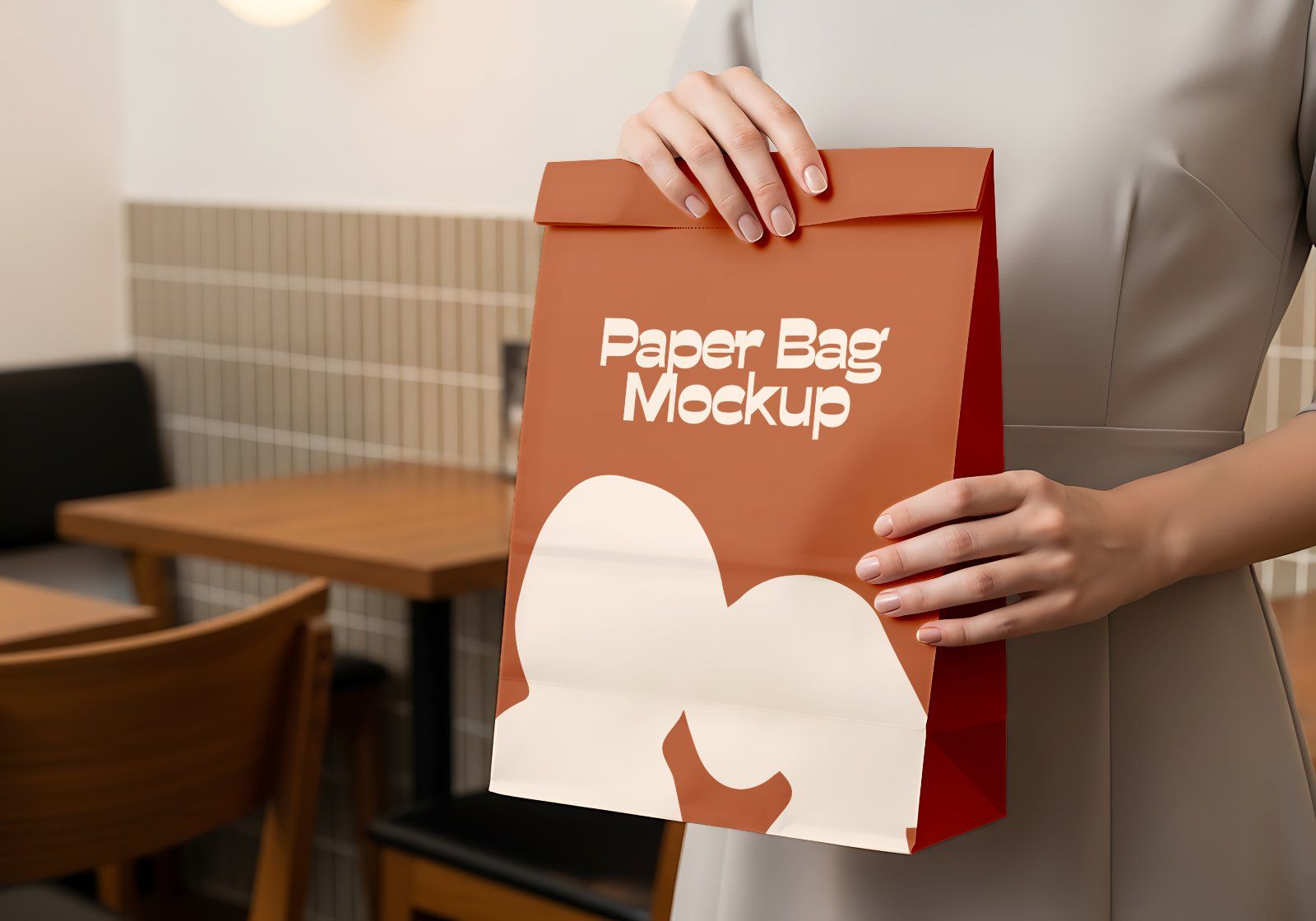 Premium Branding Brown Cafe Mockup — image 14