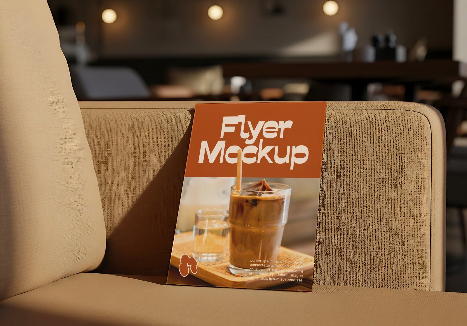 Premium Branding Brown Cafe Mockup — image 16