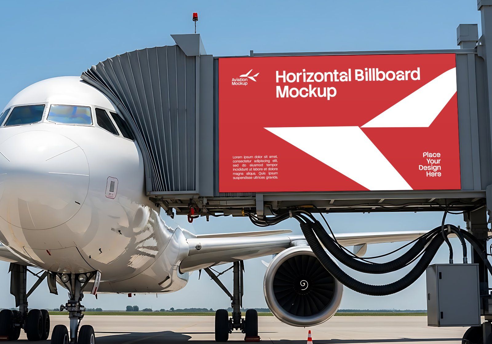 Premium Branding Aviation Mockup — image 3