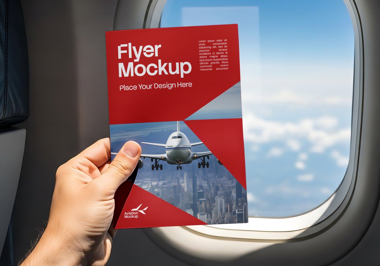 Premium Branding Aviation Mockup — image 9