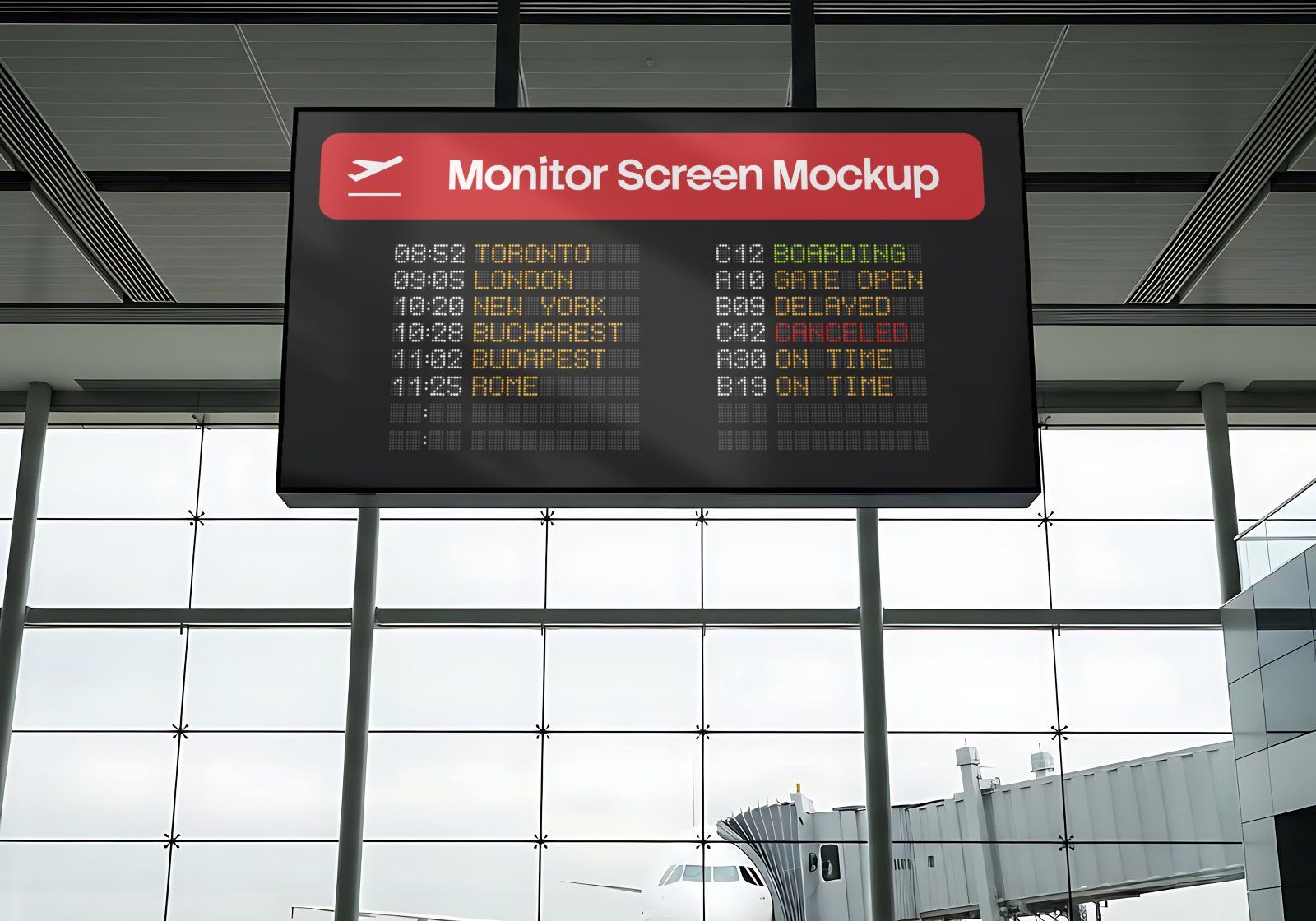 Premium Branding Aviation Mockup — image 14