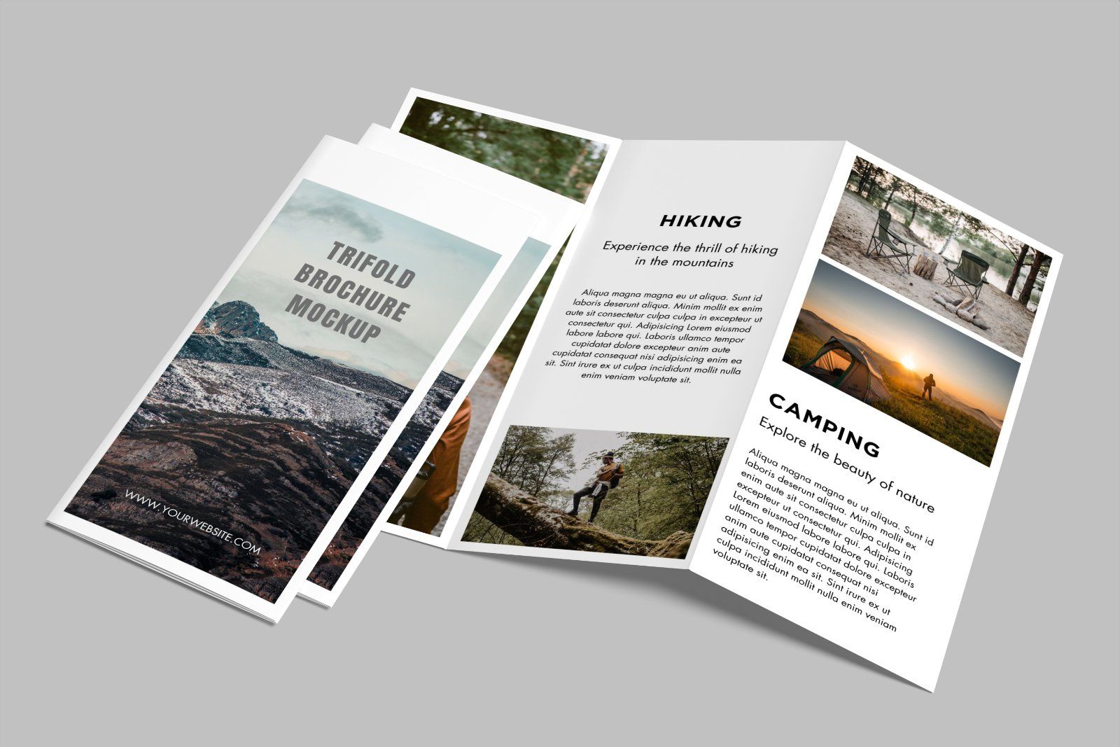 Trifold Brochure Mockup — image 11