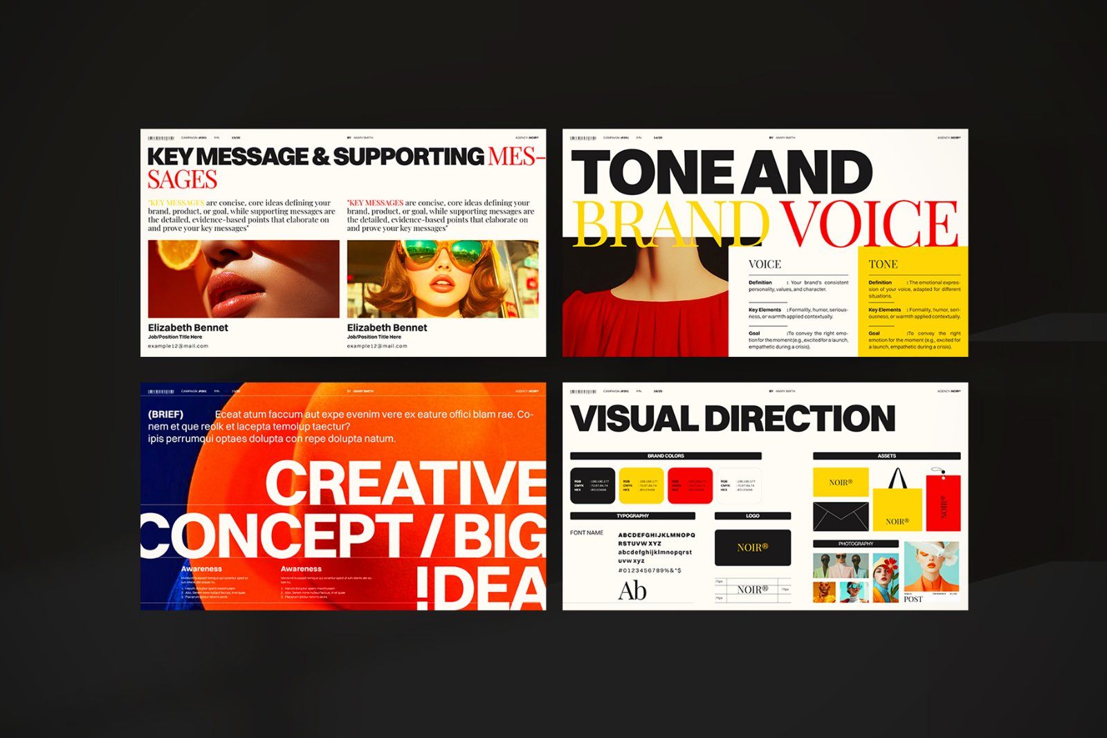 Creative Brief Campaign Presentation Template — image 12