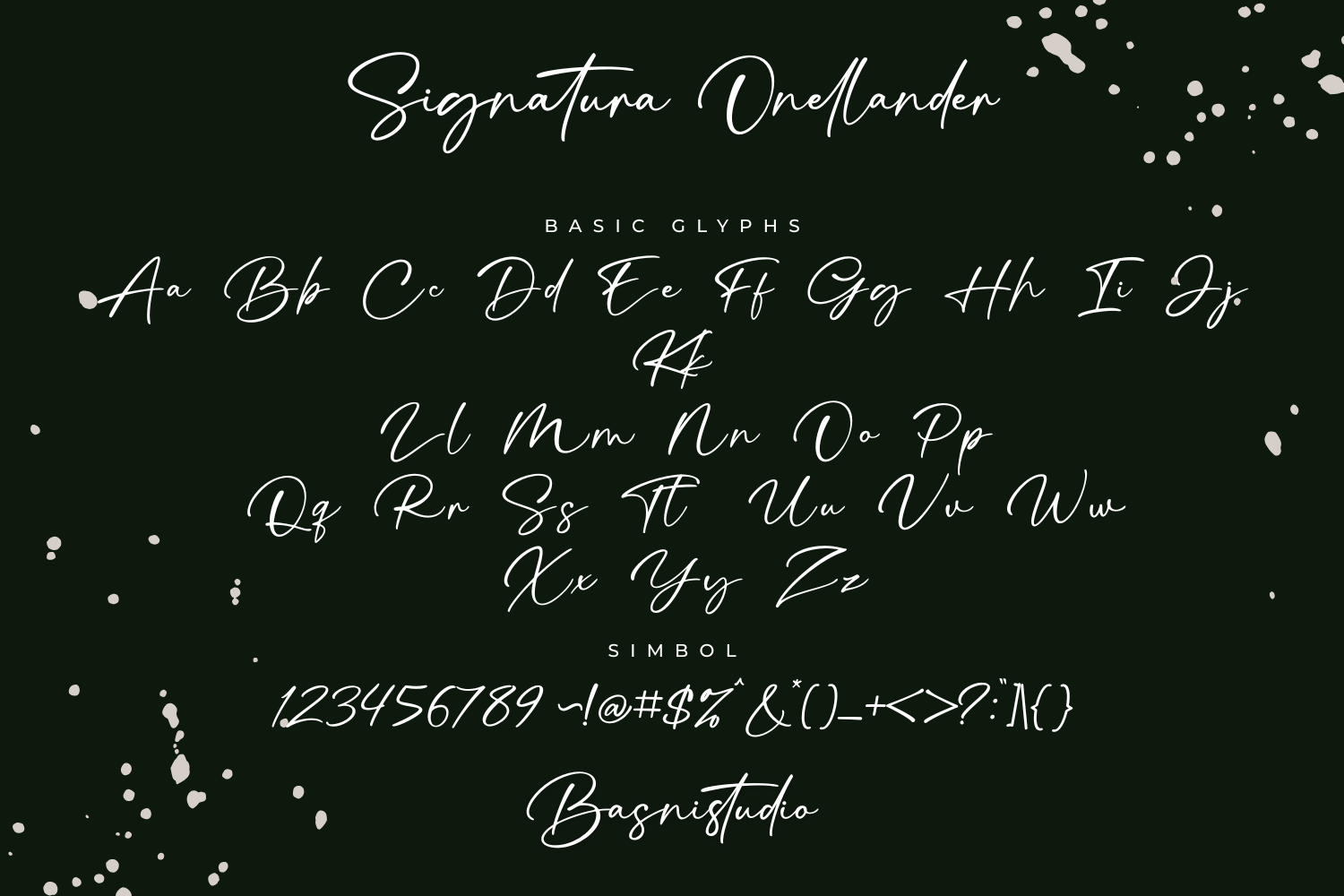 Signatura Onelander Font — image 11