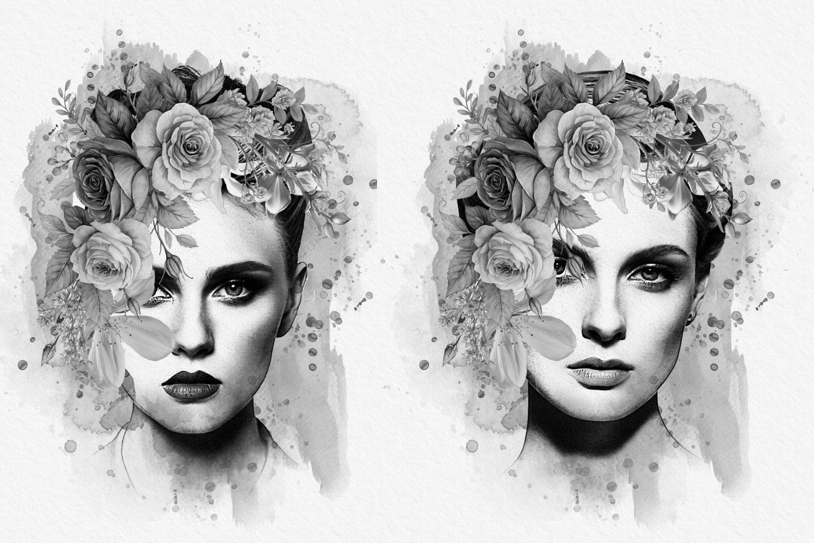 Flower Decoration Photo Template — image 12