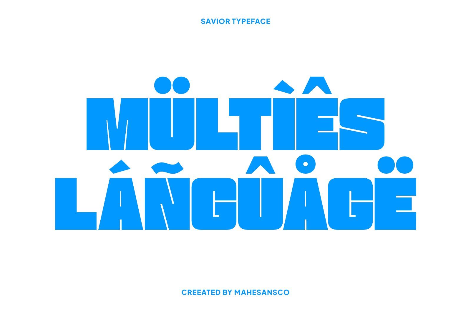 Savior - 2 Styles Bold Sans Serif — image 11