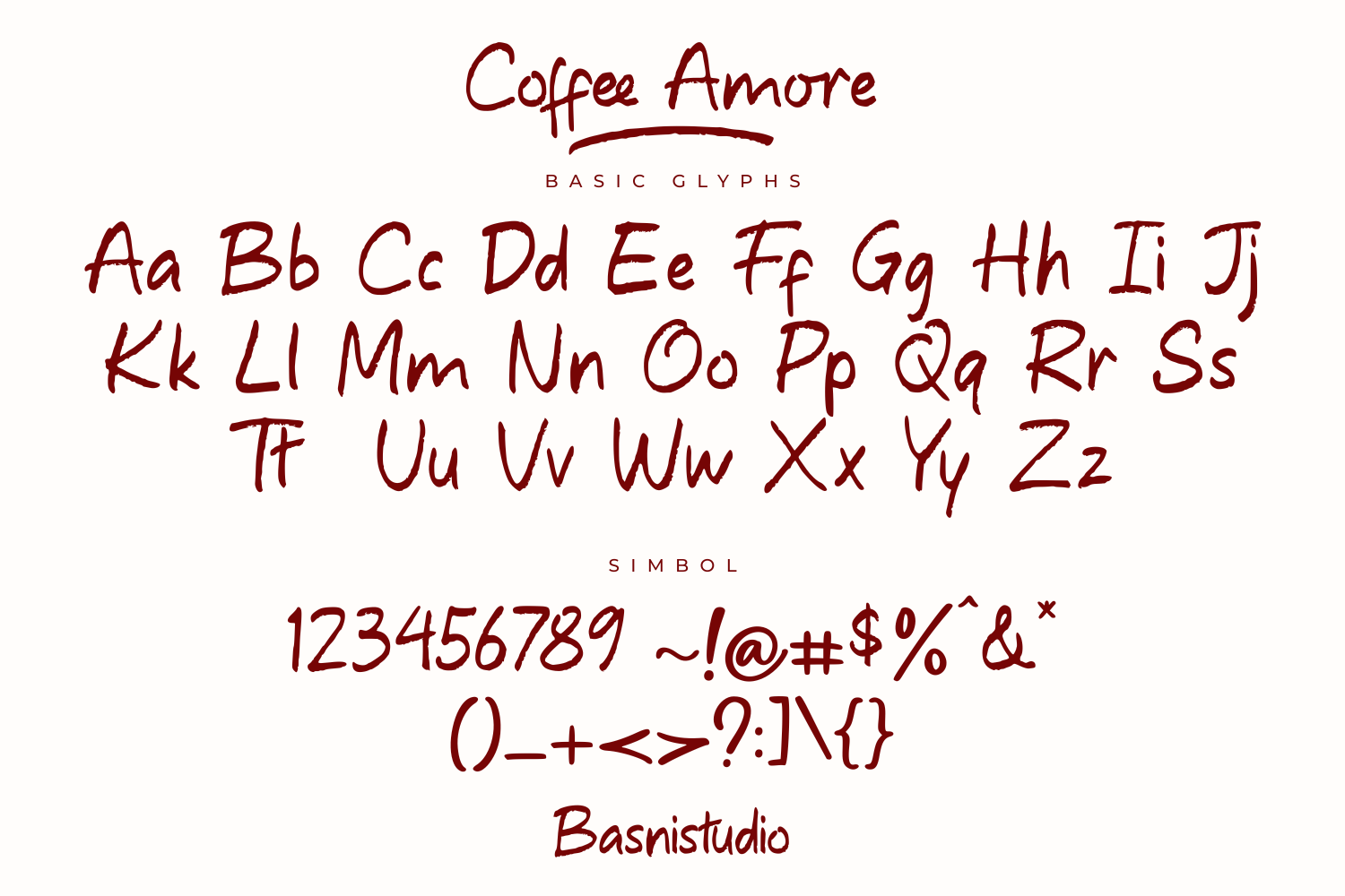 Coffee Amore Handwriting — image 11