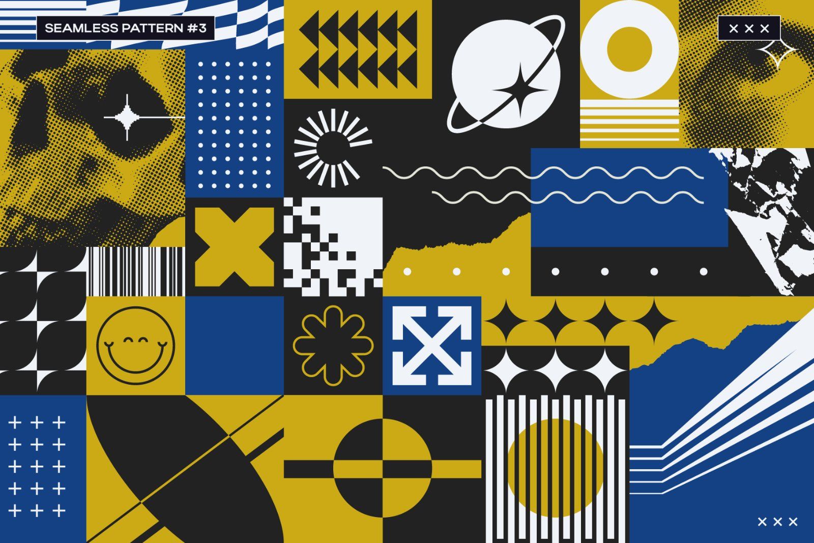 Brutalist Blocks Vector Pack — image 12