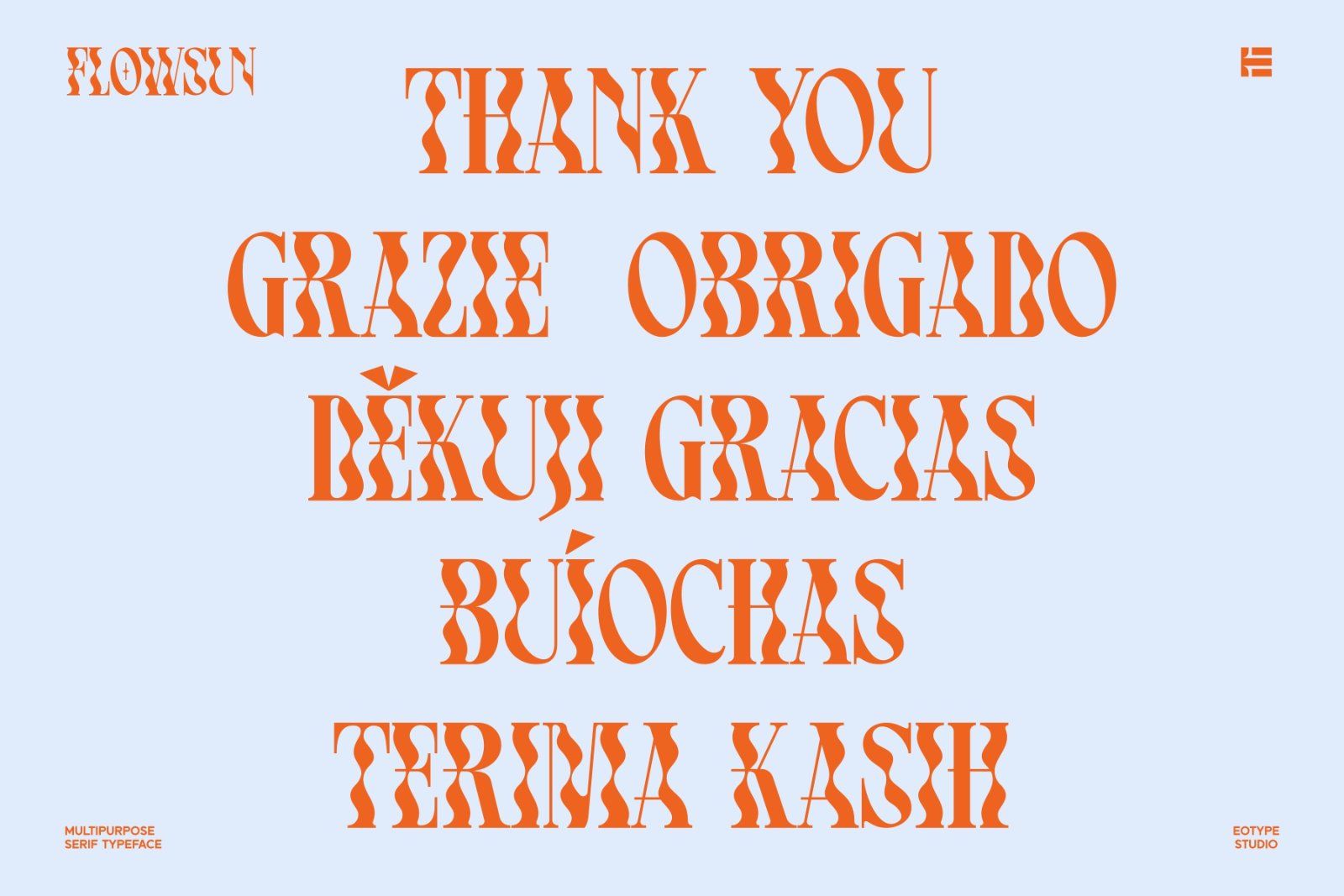 Flowsun Typeface — image 11