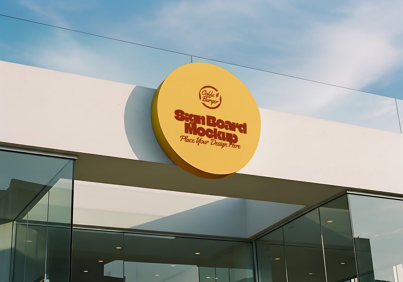Coffee Shop & Fast Food Mockup Bundle – Restaurant Branding PSD Collection — image 8