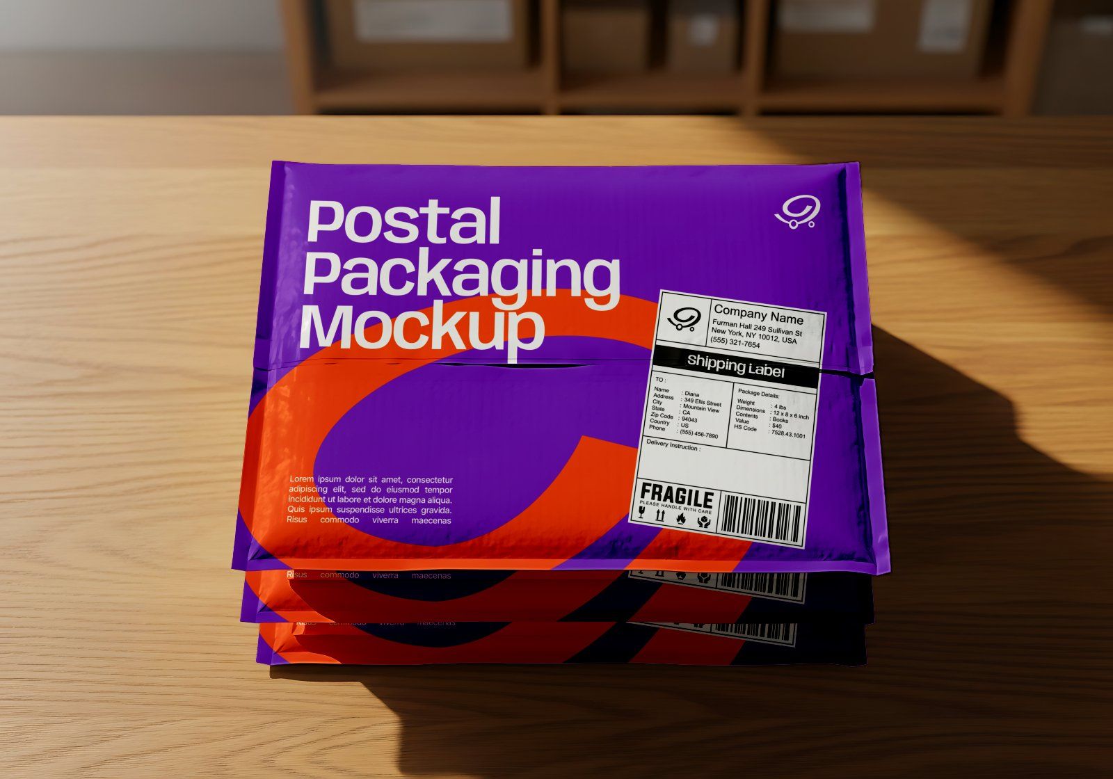 Premium E Commerce Warehouse Mockup — image 4