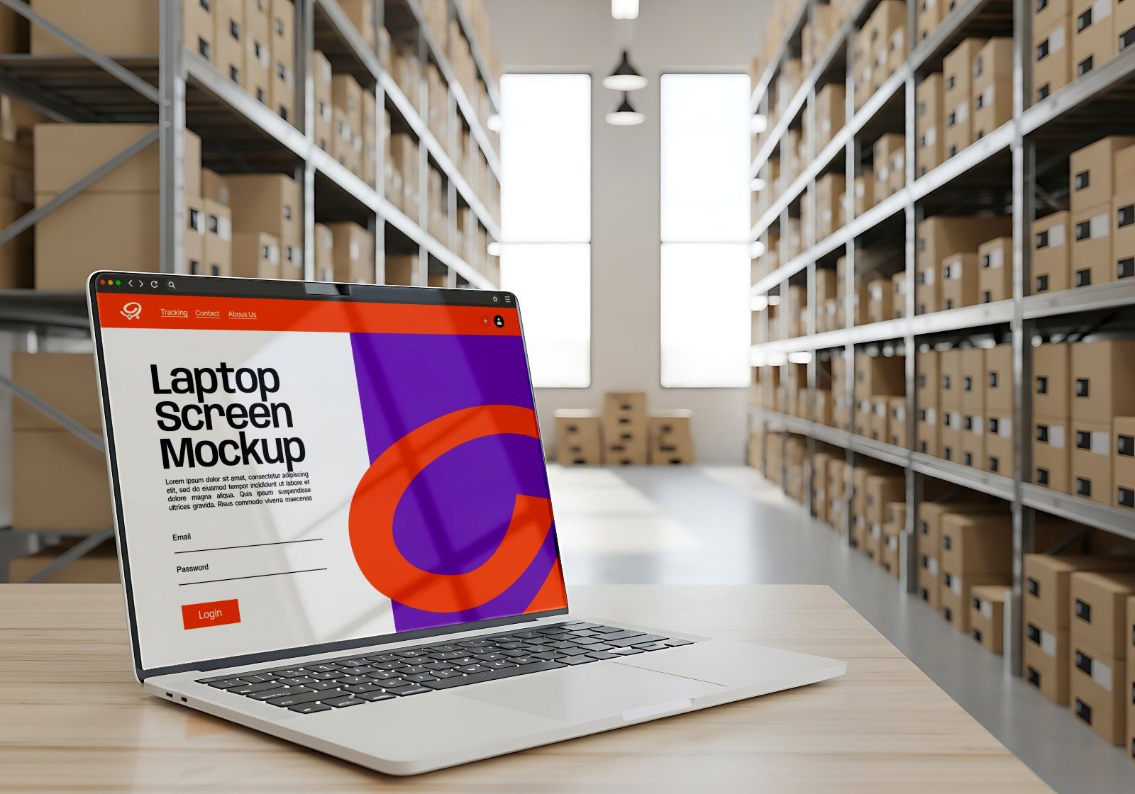 Premium E Commerce Warehouse Mockup — image 7