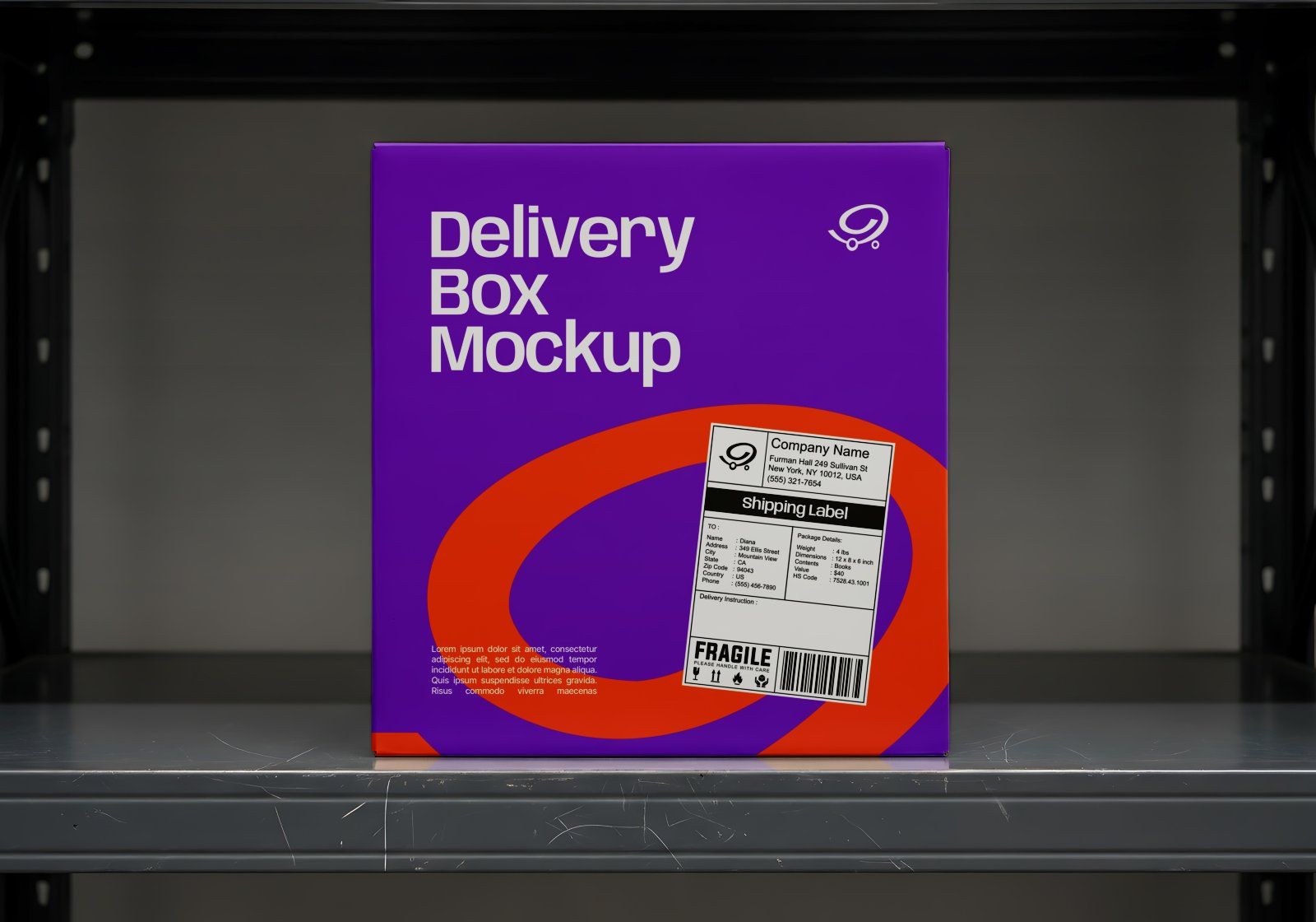 Premium E Commerce Warehouse Mockup — image 13