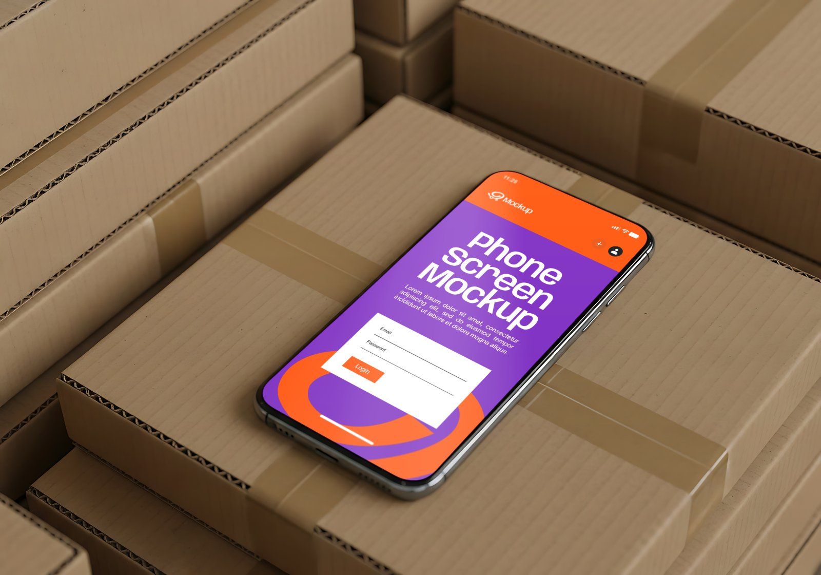 Premium E Commerce Warehouse Mockup — image 16